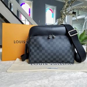 💕Authentic LV Dayton PM Reporter Graphite